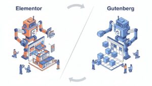 Elementor vs. Gutenberg: ¿Qué constructor visual es mejor para tu negocio? Elementor vs Gutenberg