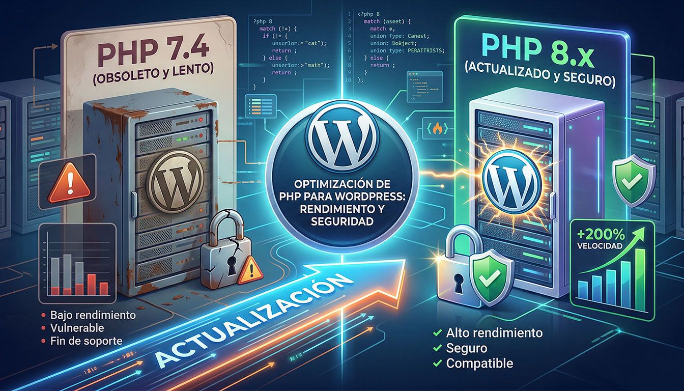 Actualizar PHP en WordPress